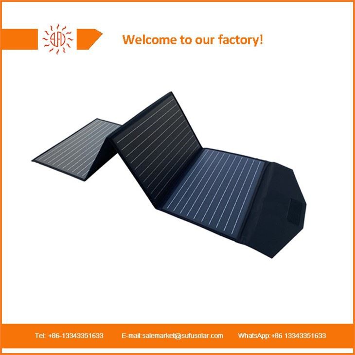 100W vouwend zonnepaneel