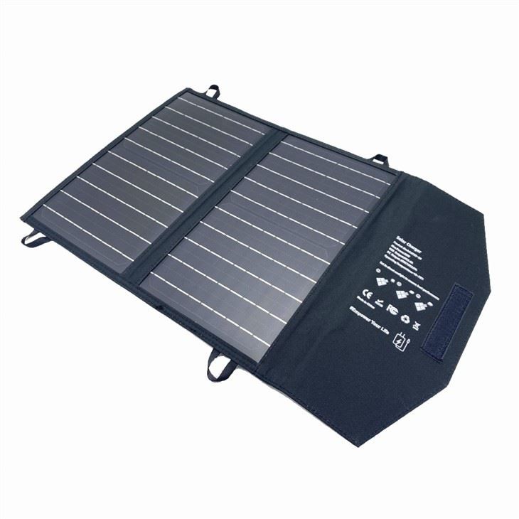 Solar panelen opvouwen