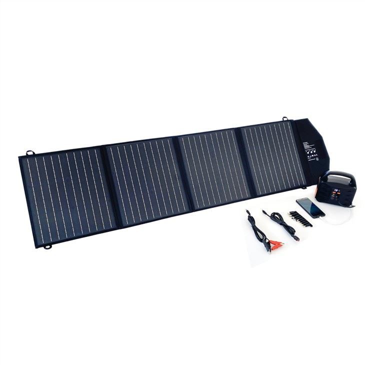 Draagbaar vouwen zonnepaneel 80W