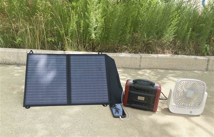 30W vouwend zonnepaneel