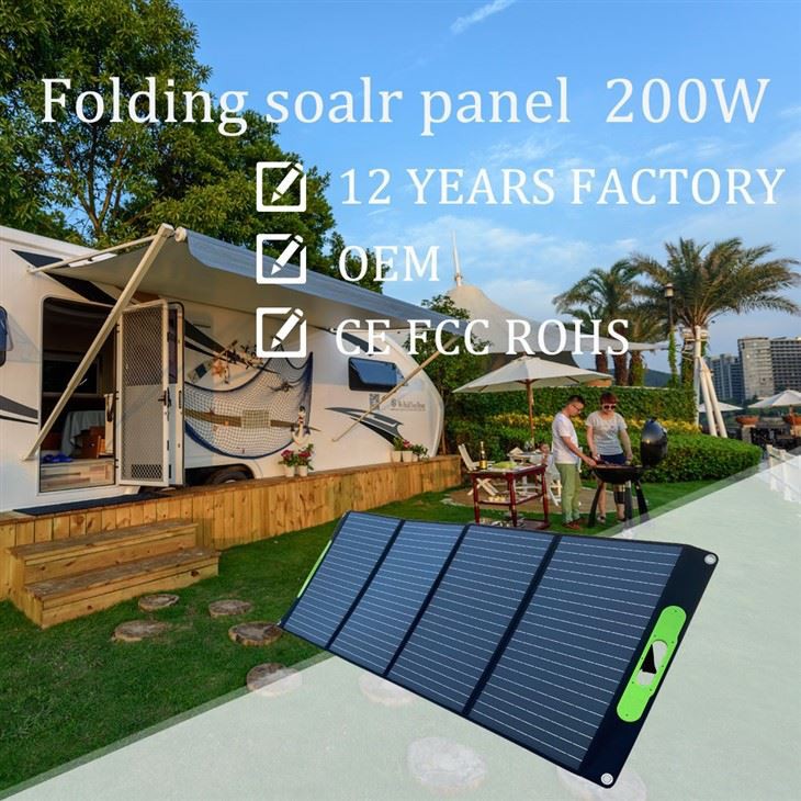 Vouwend zonnepaneel 200W