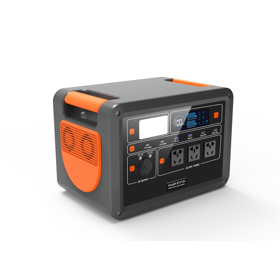 Draagbare krachtcentrale 1200W