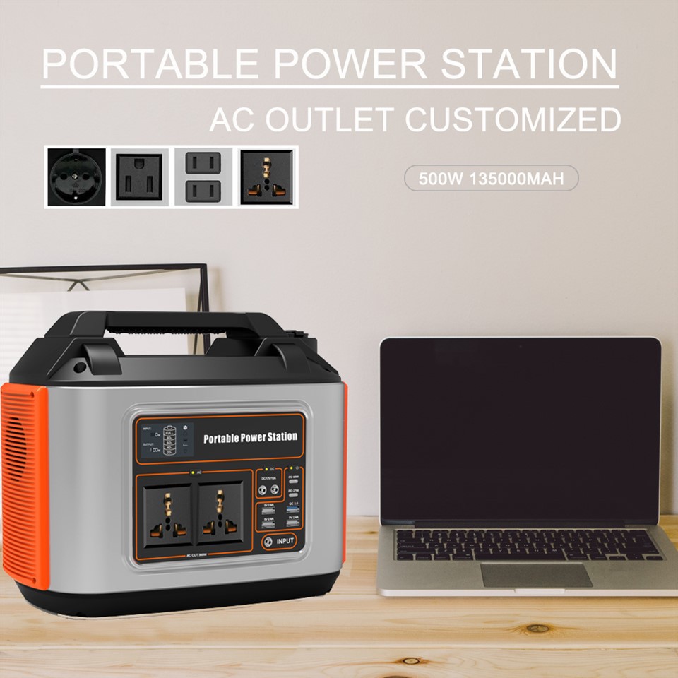 Draagbare voeding 500W