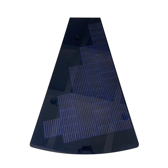 Aangepaste onregelmatige fanvorm zonnepanelen