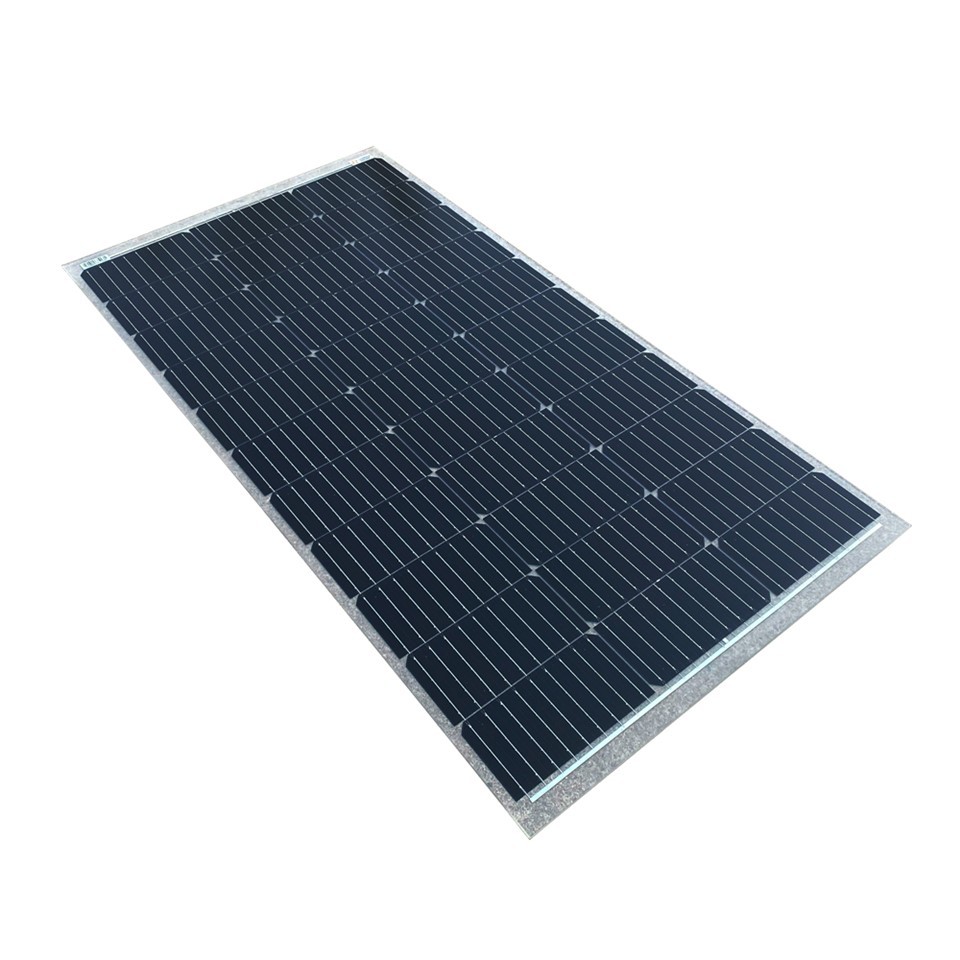 Glazen mono zonnepaneel 100W